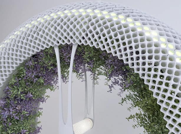 indoor-rotary-hydroponic-garden-design-libero-closeup